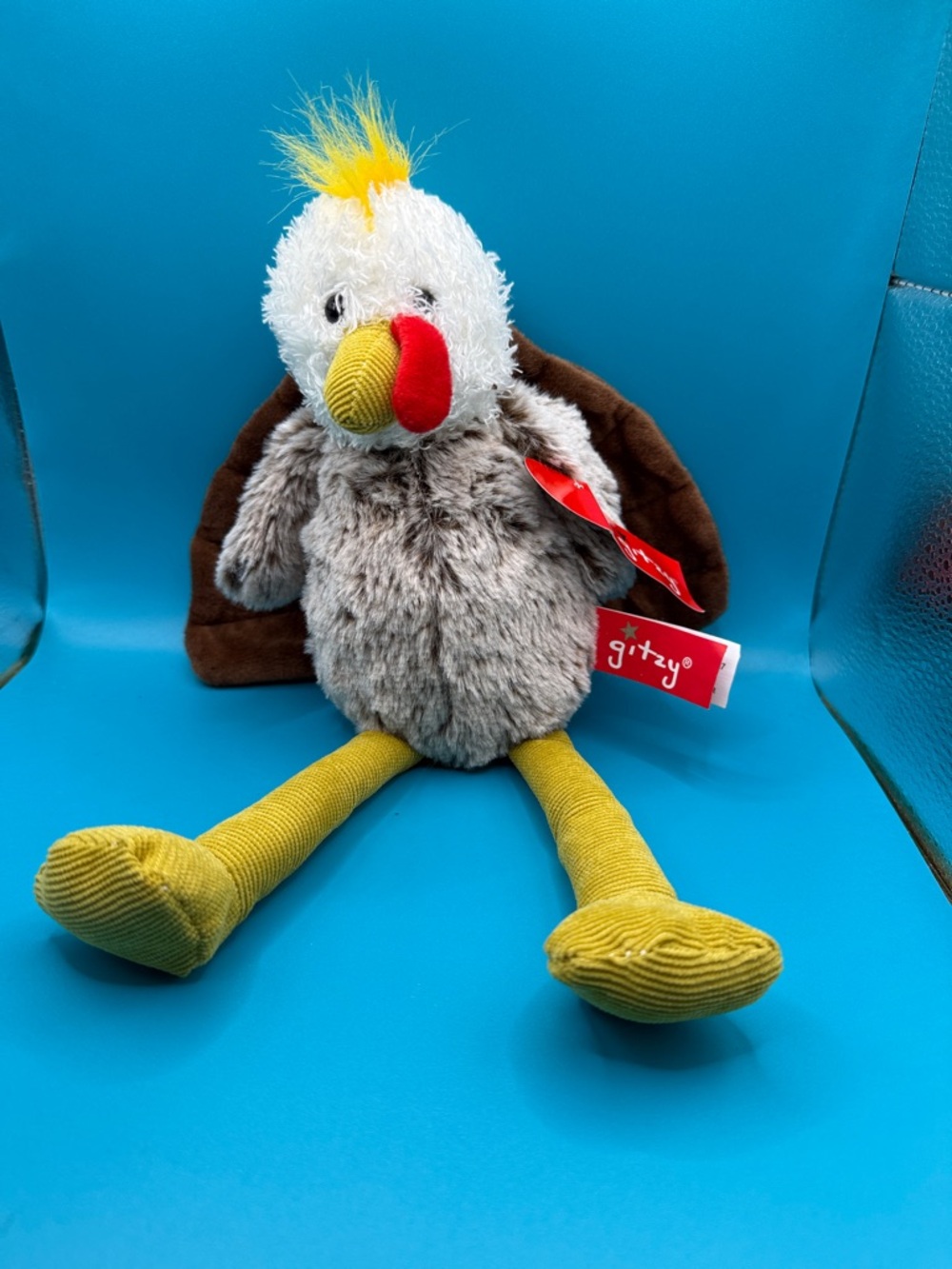 Gitzy plush turkey